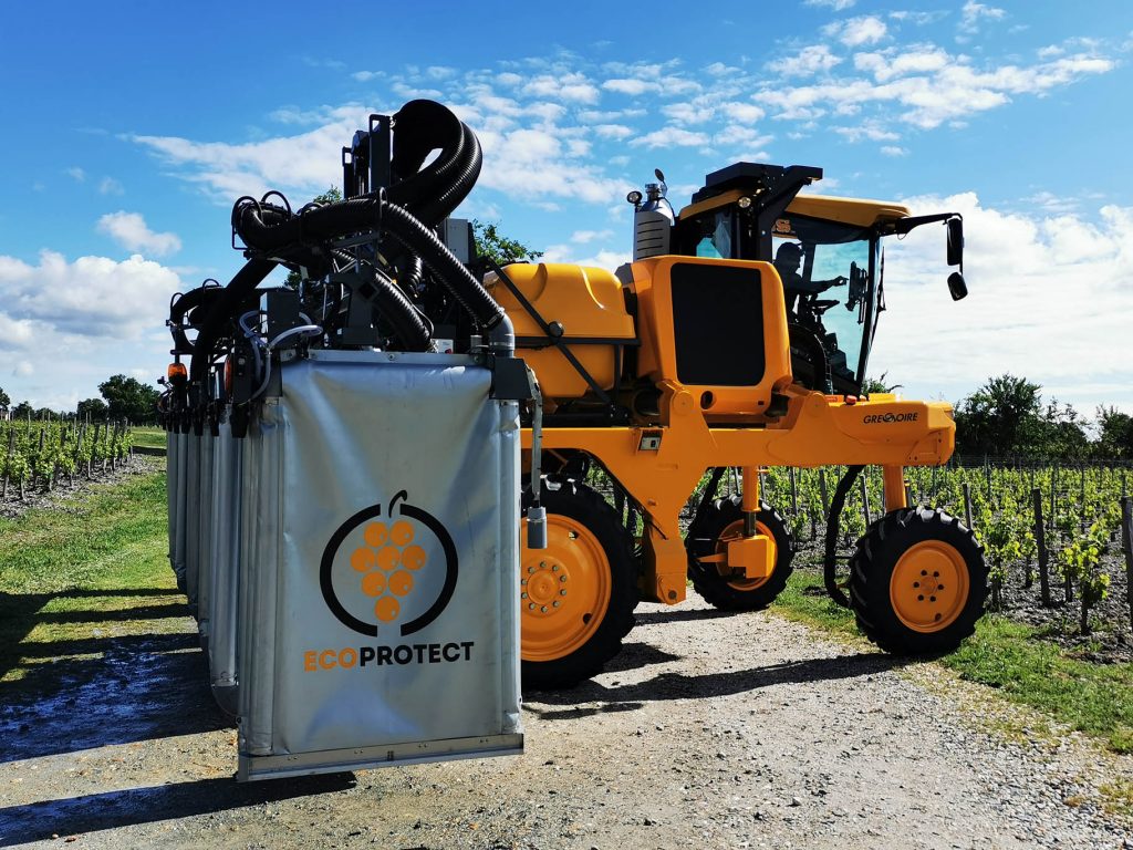 Ecoprotect Gregoire Cellule S6 traitement vignes leognan par un prestataire
