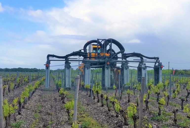 Ecoprotect Cellule S6 Gregoire traitement des vignes à leognan en prestation